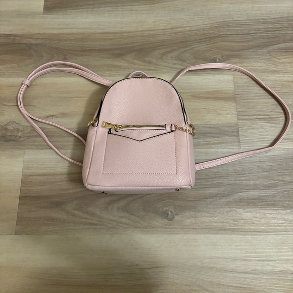 Handbags - Mini Blush Pink Backpack
